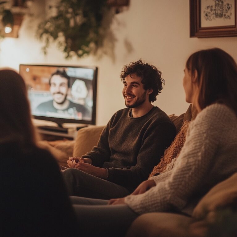 Groupe d’adultes en immersion linguistique chez l’habitant